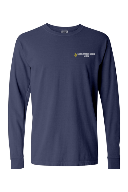 Laurel Spring Alumni Comfort Colors Ringspun Long Sleeve T-Shirt Signature Lacrosse