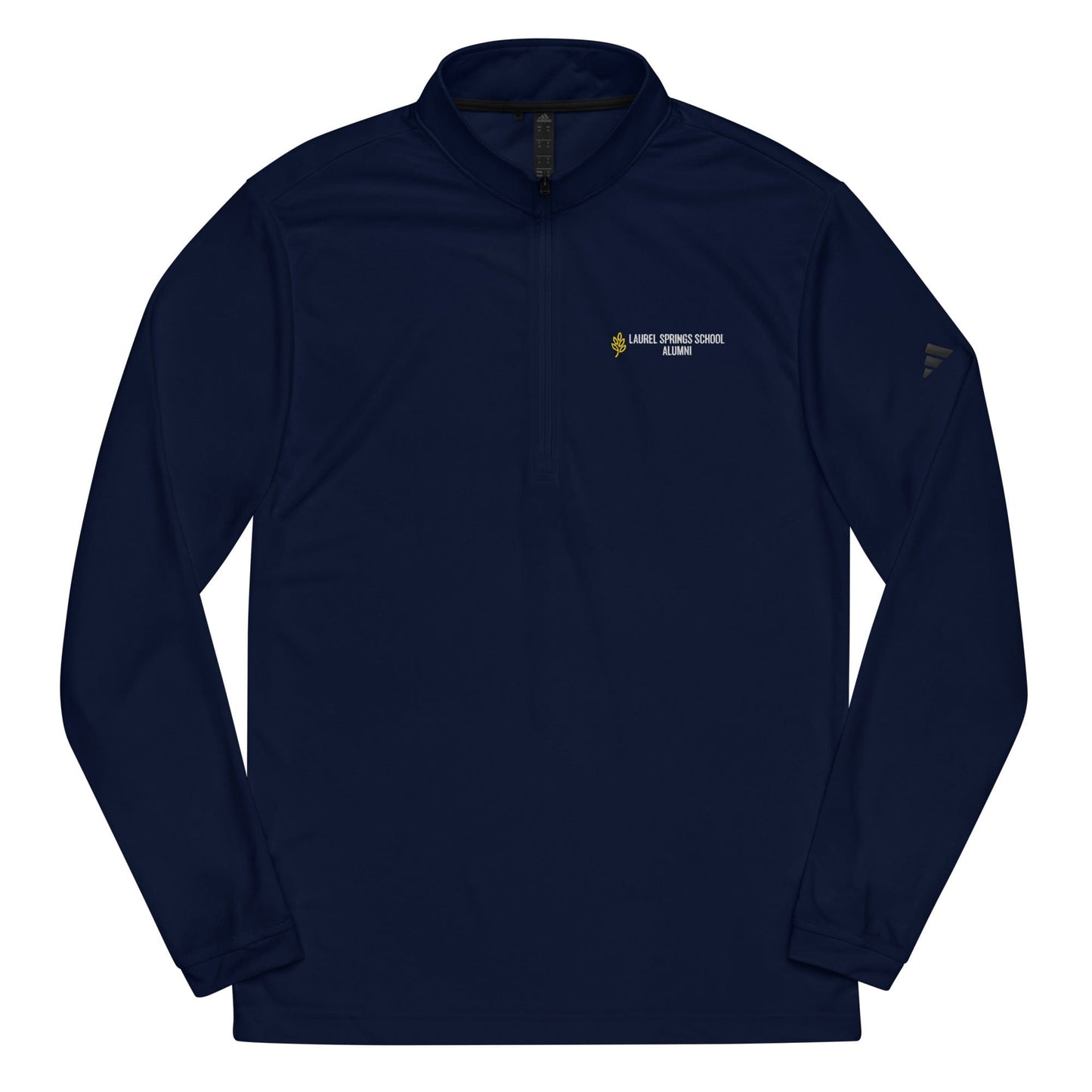 Laurel Spring Alumni Embroidered adidas Quarter Zip Pullover Signature Lacrosse