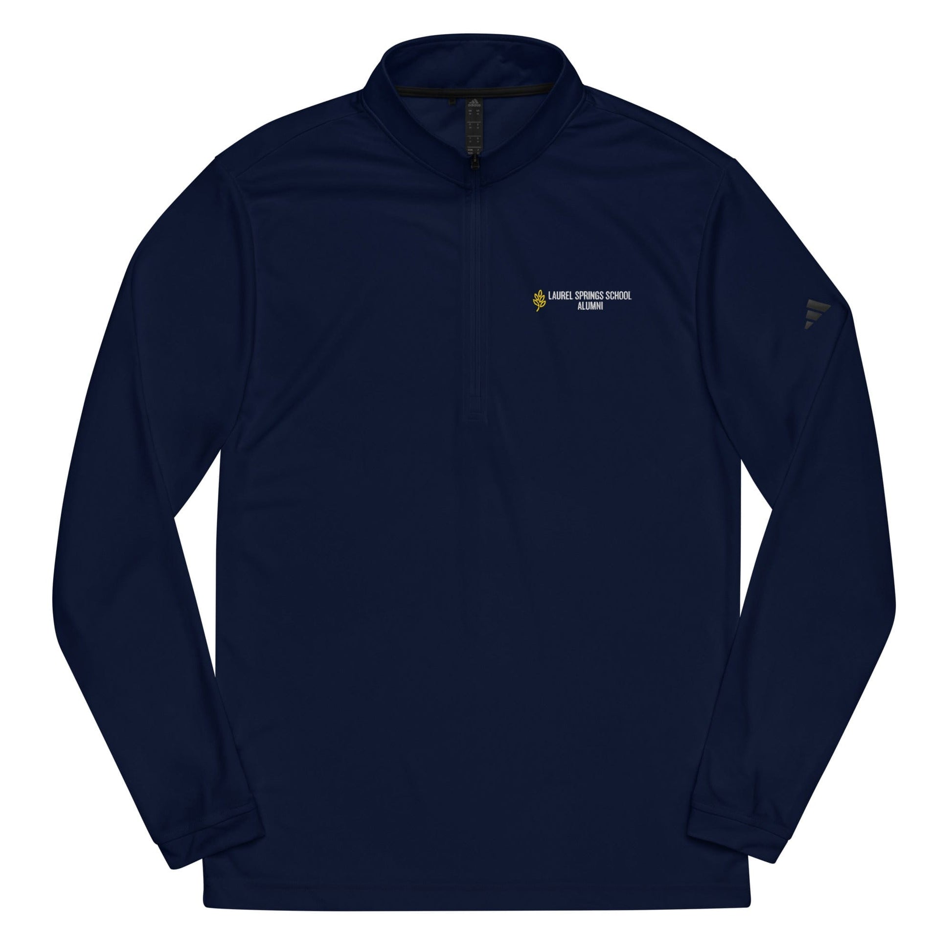 Laurel Spring Alumni Embroidered adidas Quarter Zip Pullover Signature Lacrosse
