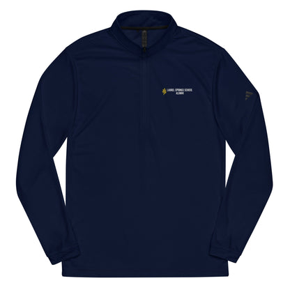 Laurel Spring Alumni Embroidered adidas Quarter Zip Pullover Signature Lacrosse