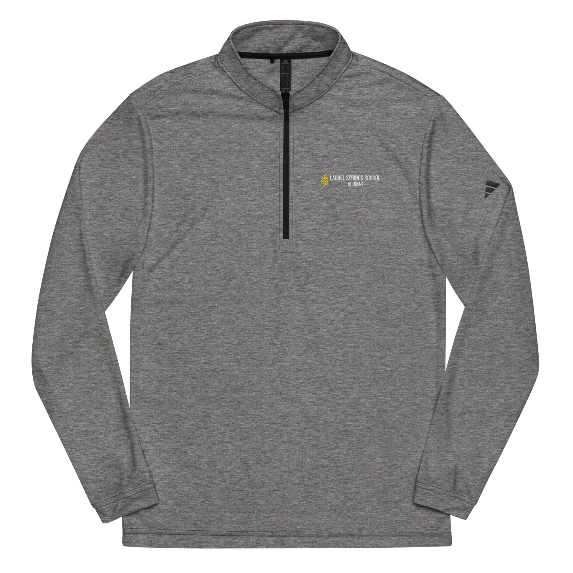 Laurel Spring Alumni Embroidered adidas Quarter Zip Pullover Signature Lacrosse