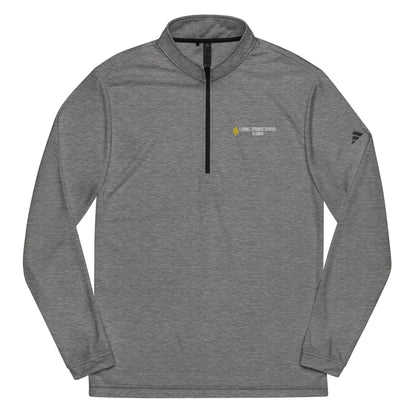 Laurel Spring Alumni Embroidered adidas Quarter Zip Pullover Signature Lacrosse
