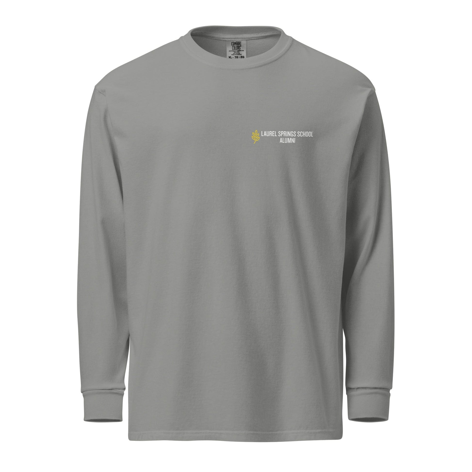 Laurel Spring Alumni Garment-Dyed Heavyweight Long Sleeve Shirt Signature Lacrosse