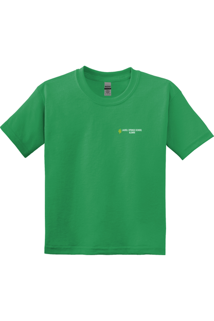 Laurel Spring Alumni Gildan Youth DryBlend 50 Cotton/50 Poly T-Shirt Signature Lacrosse