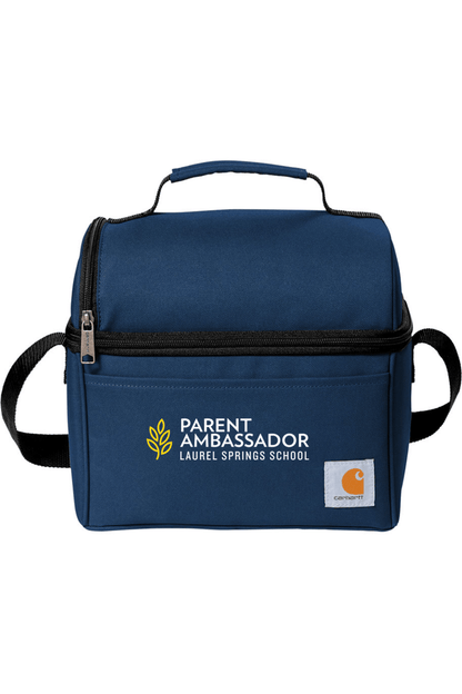 Laurel Spring Parent Ambassador Carhartt Lunch 6-Can Cooler Signature Lacrosse