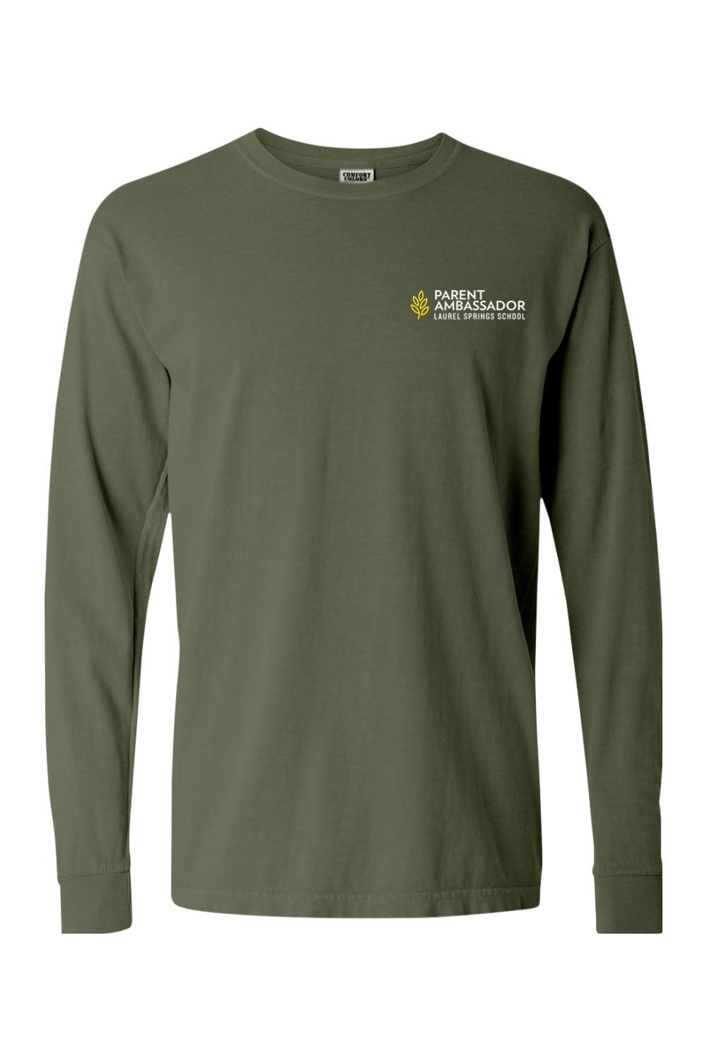 Laurel Spring Parent Ambassador Comfort Colors Ringspun Long Sleeve T-Shirt Signature Lacrosse