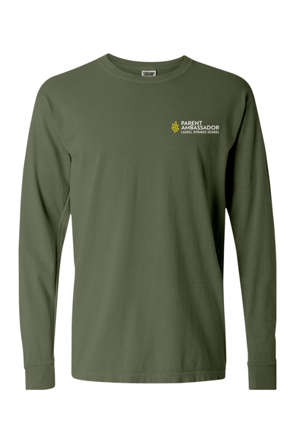Laurel Spring Parent Ambassador Comfort Colors Ringspun Long Sleeve T-Shirt Signature Lacrosse
