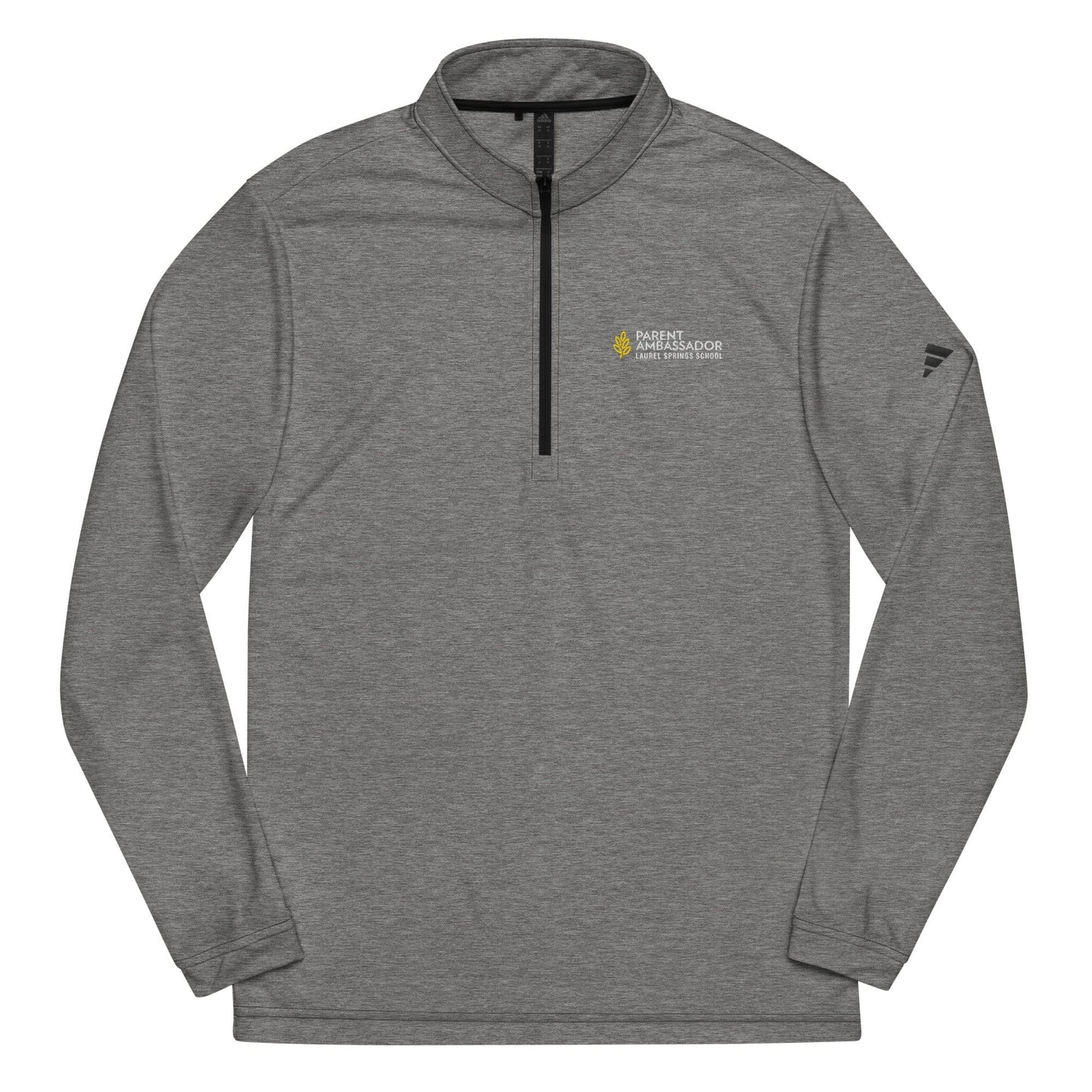 Laurel Spring Parent Ambassador Embroidered adidas Quarter Zip Pullover Signature Lacrosse