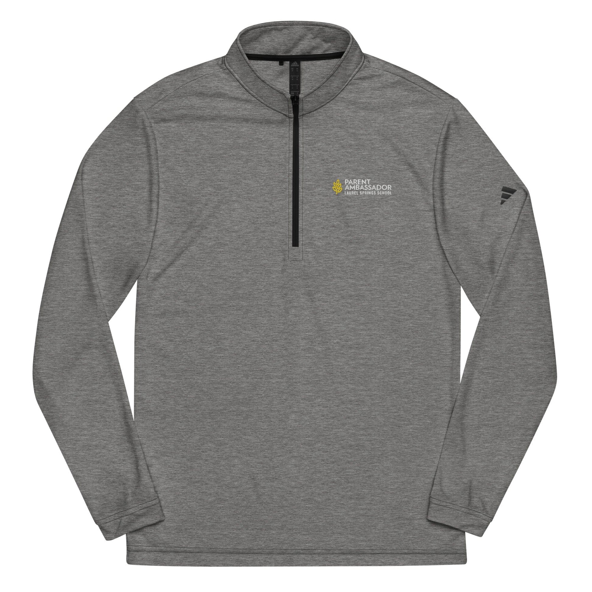 Laurel Spring Parent Ambassador Embroidered adidas Quarter Zip Pullover Signature Lacrosse