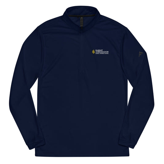 Laurel Spring Parent Ambassador Embroidered adidas Quarter Zip Pullover Signature Lacrosse