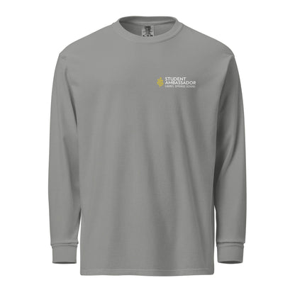 Laurel Spring Student Ambassador Garment-Dyed Heavyweight Long Sleeve Shirt Signature Lacrosse