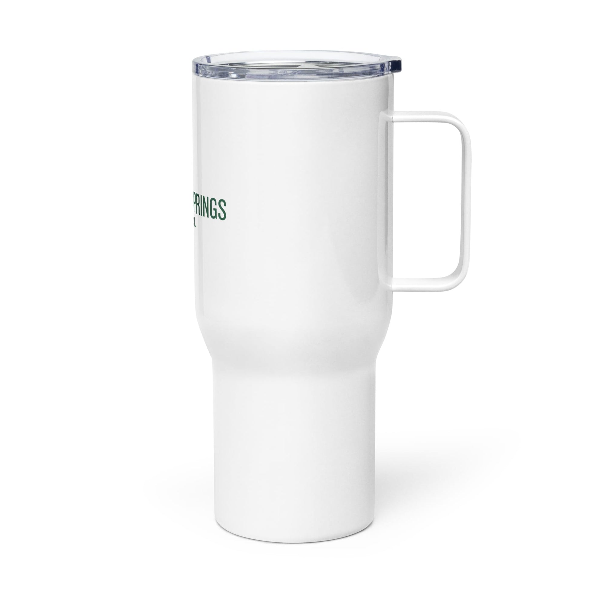 Laurel Spring Travel Mug with a Handle Signature Lacrosse