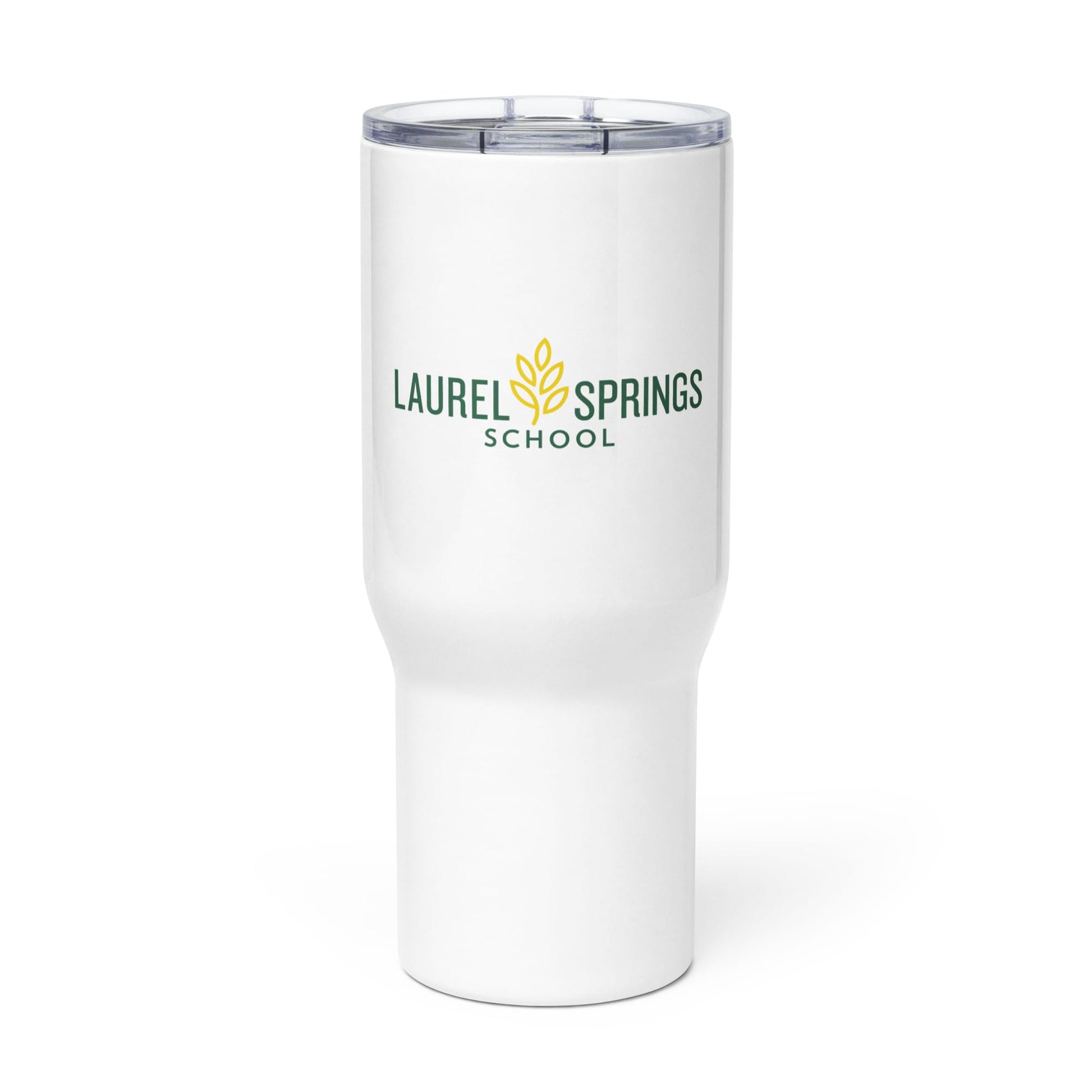 Laurel Spring Travel Mug with a Handle Signature Lacrosse