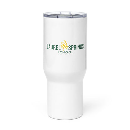 Laurel Spring Travel Mug with a Handle Signature Lacrosse