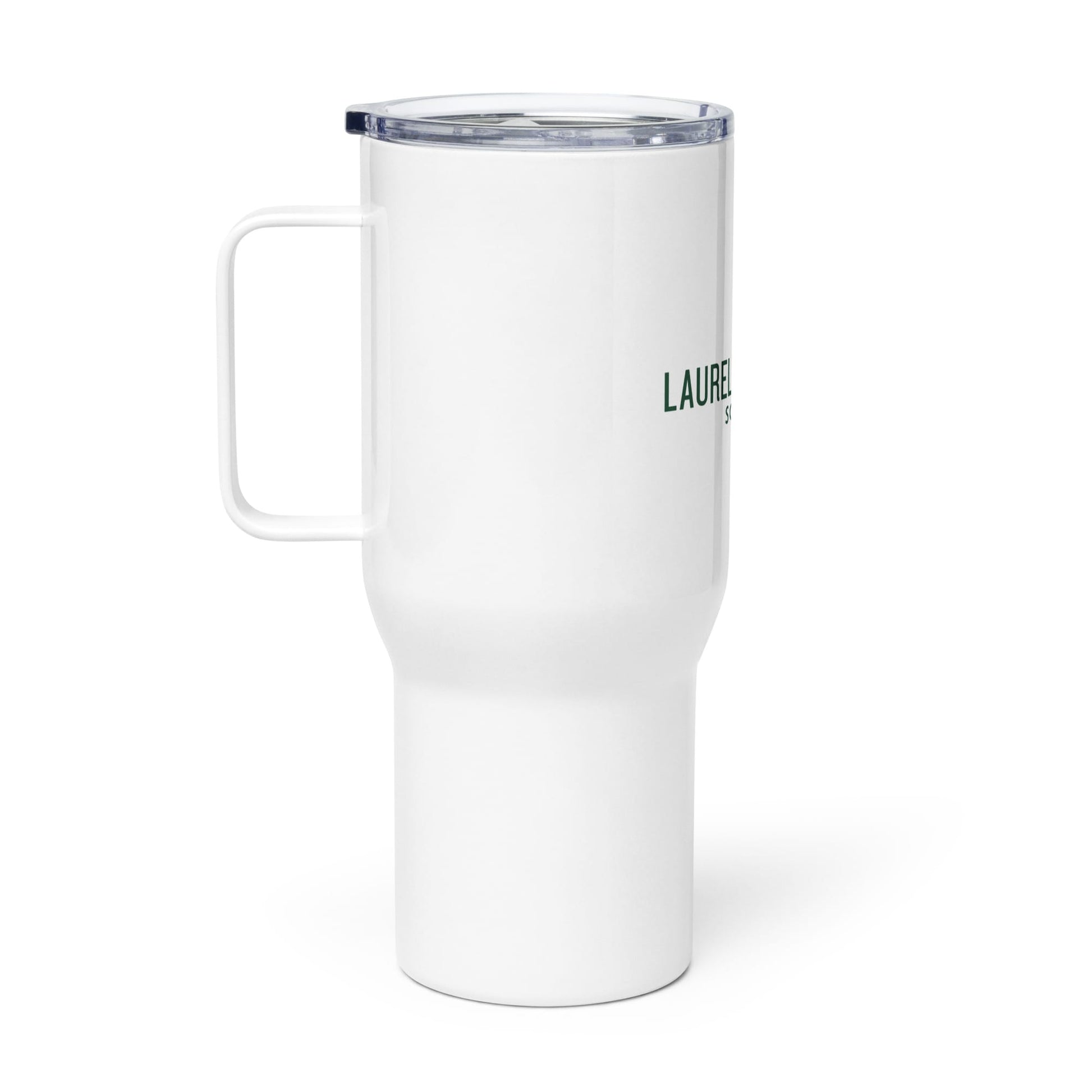 Laurel Spring Travel Mug with a Handle Signature Lacrosse