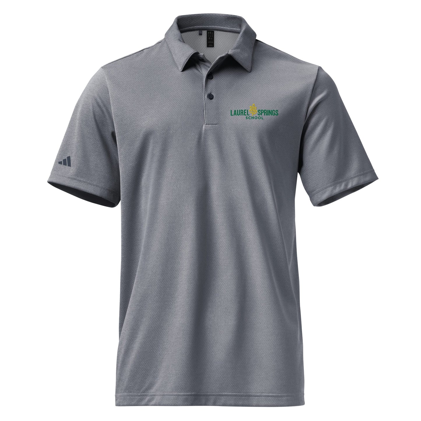 Laurel Springs Embroidered adidas Space-Dyed Polo Signature Lacrosse
