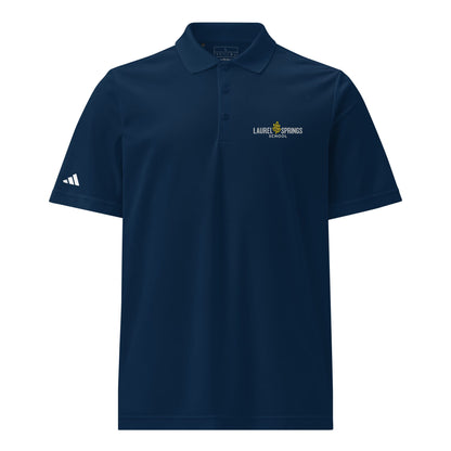 Laurel Springs Embroidered adidas Sport Polo Shirt Signature Lacrosse