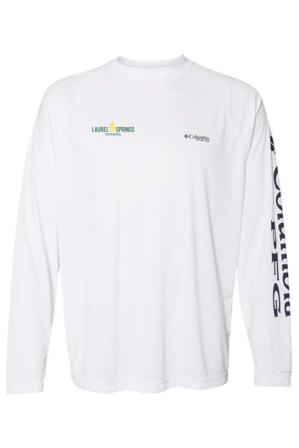 Laurel Springs Men's Columbia PFG Terminal Tackle Long Sleeve T-Shirt Signature Lacrosse