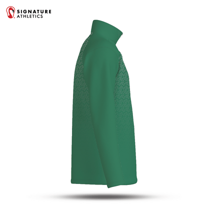 Laurel Springs Men's Green Player Quarter Zip Signature Lacrosse