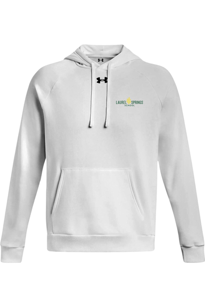 Laurel Springs Men's Under Armour Men's Rival Fleece Hooded Sweatshirt Signature Lacrosse