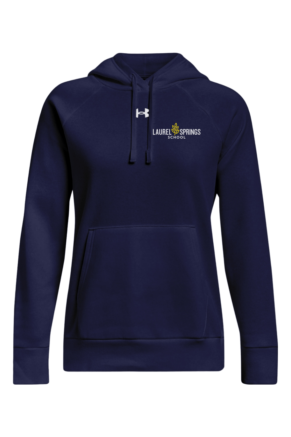 Laurel Springs Women's Under Armour Ladies' Rival Fleece Hooded Sweatshirt Signature Lacrosse