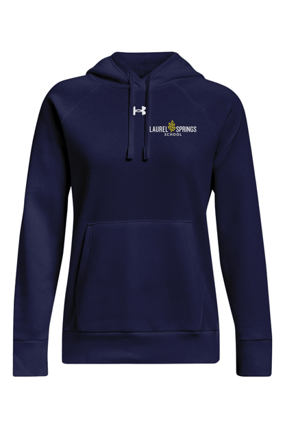 Laurel Springs Women's Under Armour Ladies' Rival Fleece Hooded Sweatshirt Signature Lacrosse
