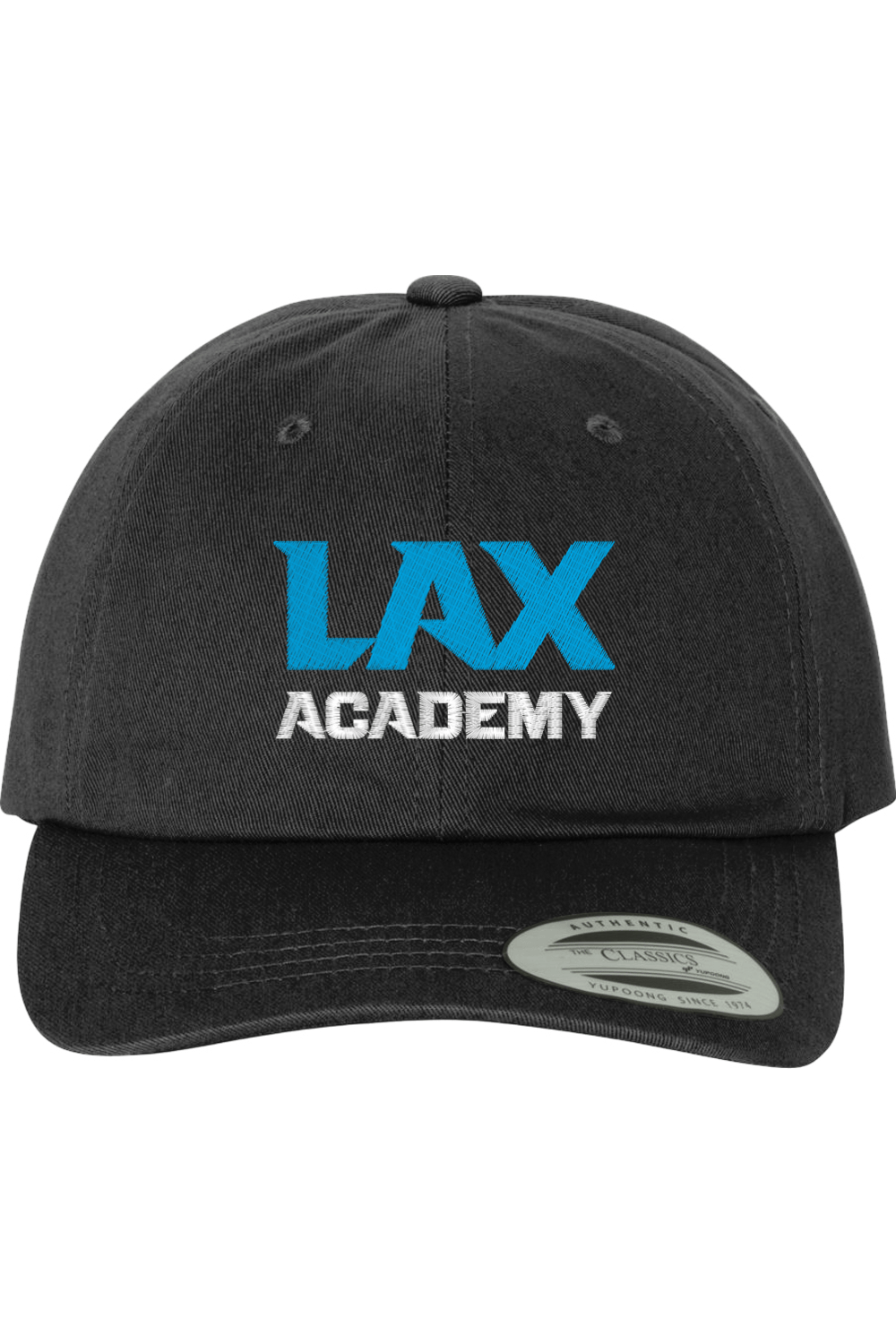 Lax Academy Embroidered Dad Hat Signature Lacrosse