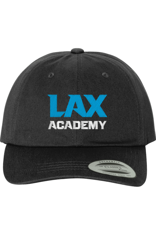 Lax Academy Embroidered Dad Hat Signature Lacrosse
