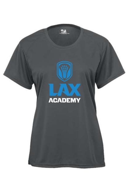 Lax Academy Youth Girl's Athletic T-Shirt Signature Lacrosse