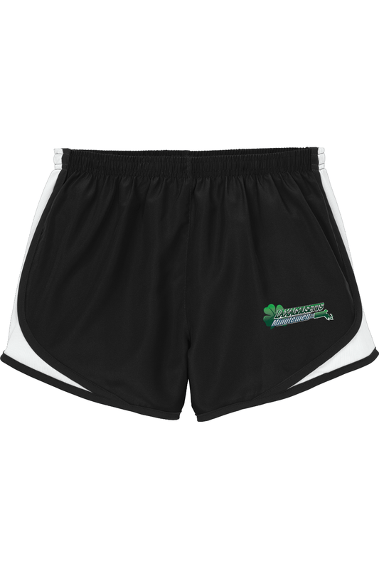 Laxachusetts Lacrosse Adult Athletic Women's Shorts Signature Lacrosse