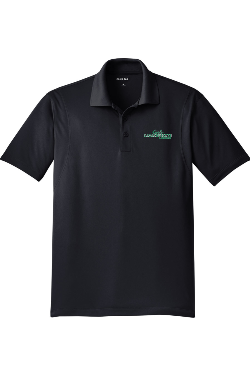 Laxachusetts Lacrosse Adult Embroidered Athletic Polo Signature Lacrosse