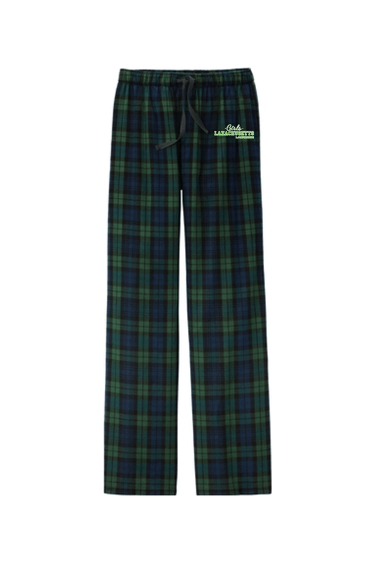 Laxachusetts Lacrosse Adult Men's Flannel Plaid Pants Signature Lacrosse