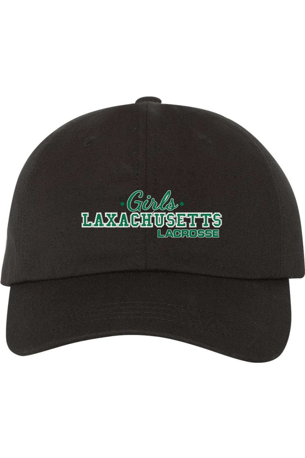 Laxachusetts Lacrosse Embroidered Dad Hat Signature Lacrosse