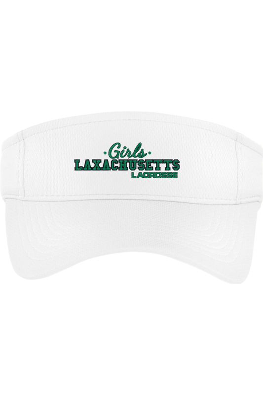 Laxachusetts Lacrosse Embroidered Visor Signature Lacrosse