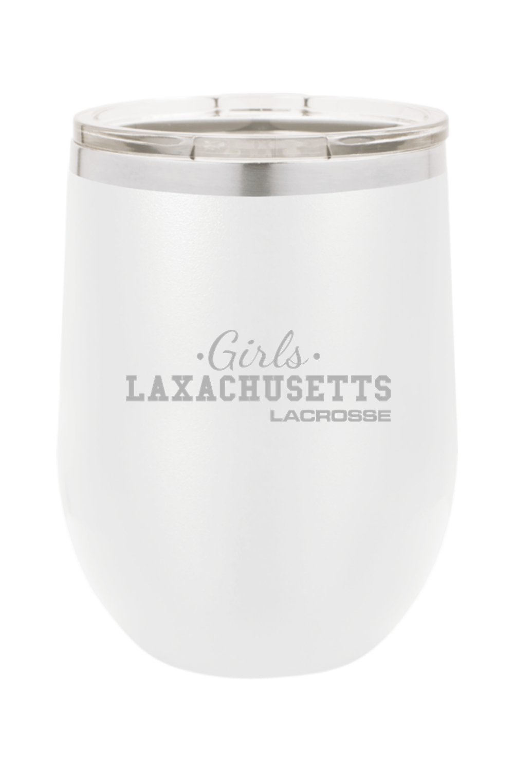 Laxachusetts Lacrosse Insulated Wine Tumbler Signature Lacrosse