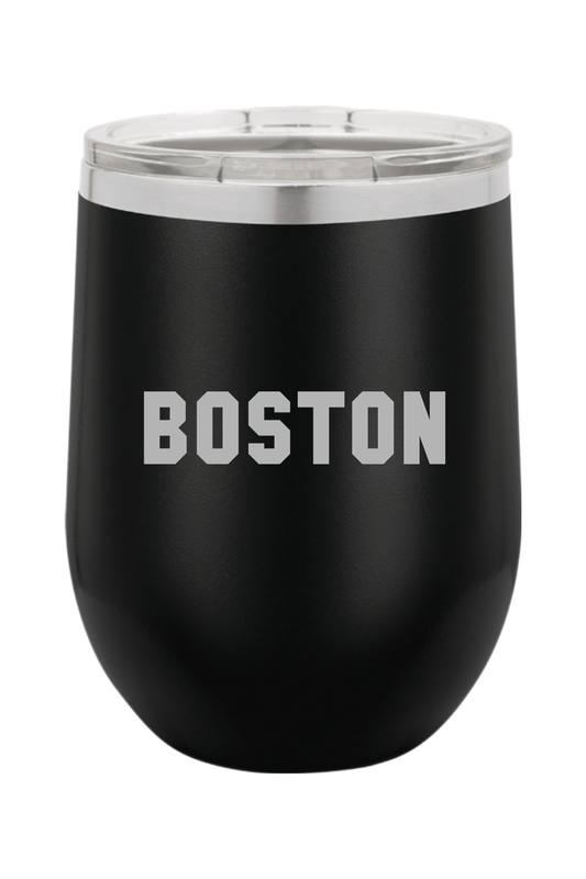 Laxachusetts Lacrosse Insulated Wine Tumbler Signature Lacrosse