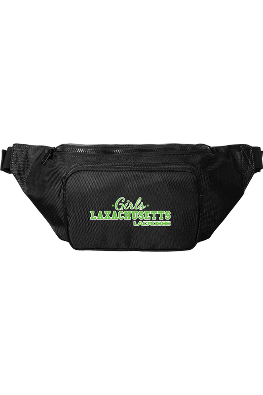 Laxachusetts Lacrosse Large Crossbody Hip Pack Signature Lacrosse