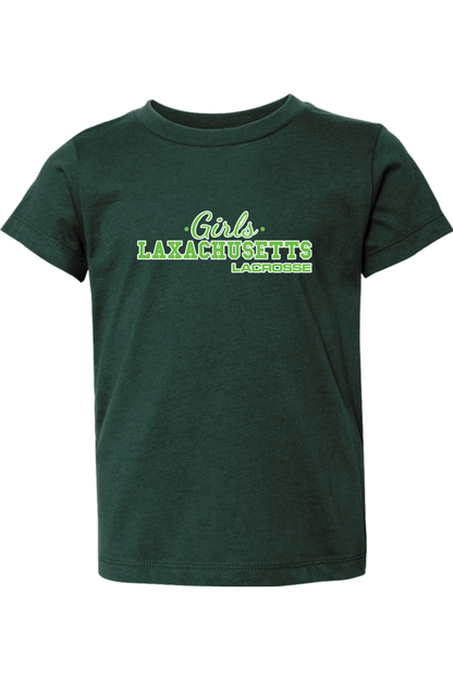 Laxachusetts Lacrosse Toddler T-Shirt Signature Lacrosse