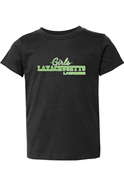 Laxachusetts Lacrosse Toddler T-Shirt Signature Lacrosse