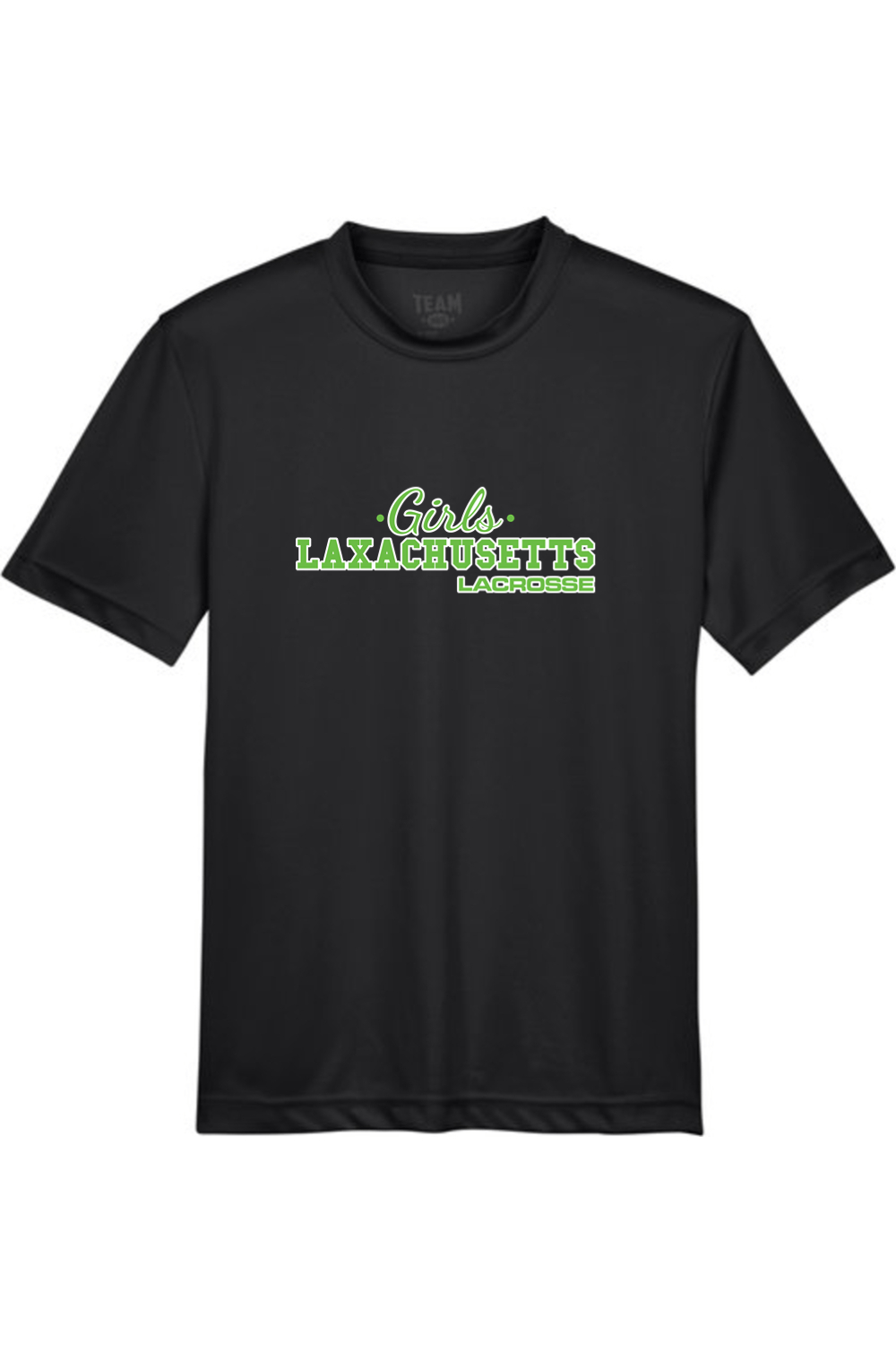 Laxachusetts Lacrosse Youth Athletic T-Shirt Signature Lacrosse