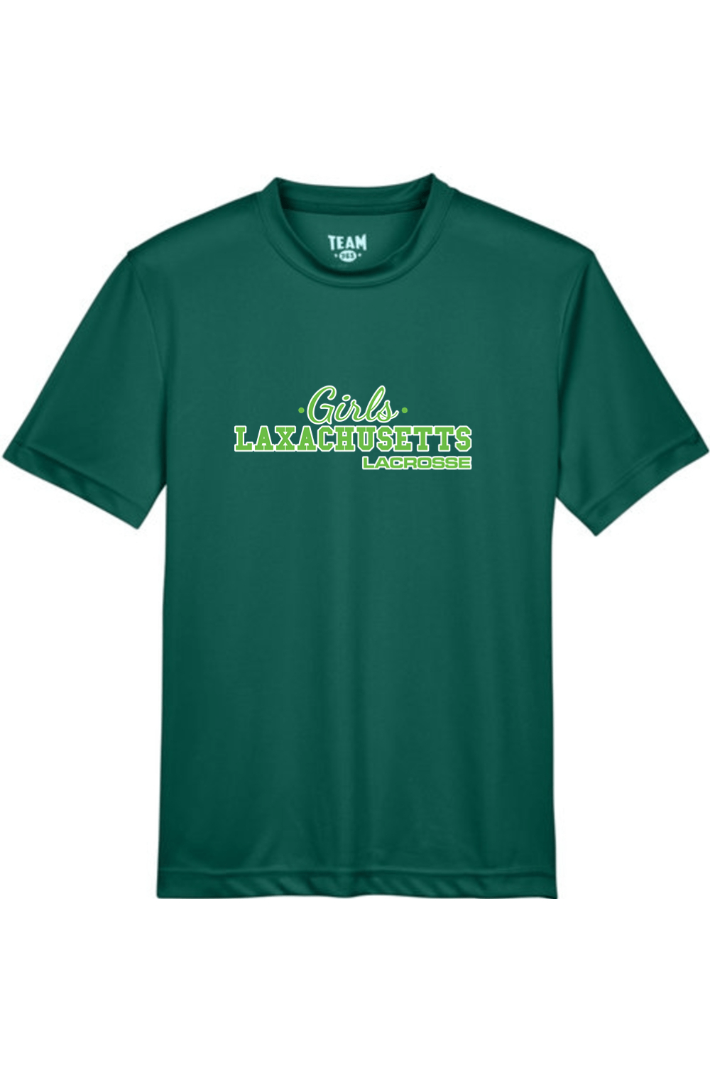 Laxachusetts Lacrosse Youth Athletic T-Shirt Signature Lacrosse