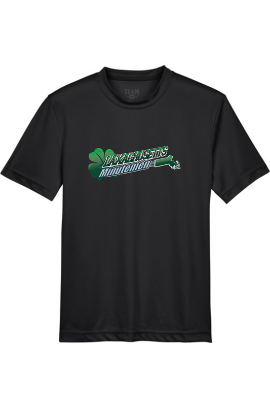 Laxachusetts Lacrosse Youth Athletic T-Shirt Signature Lacrosse