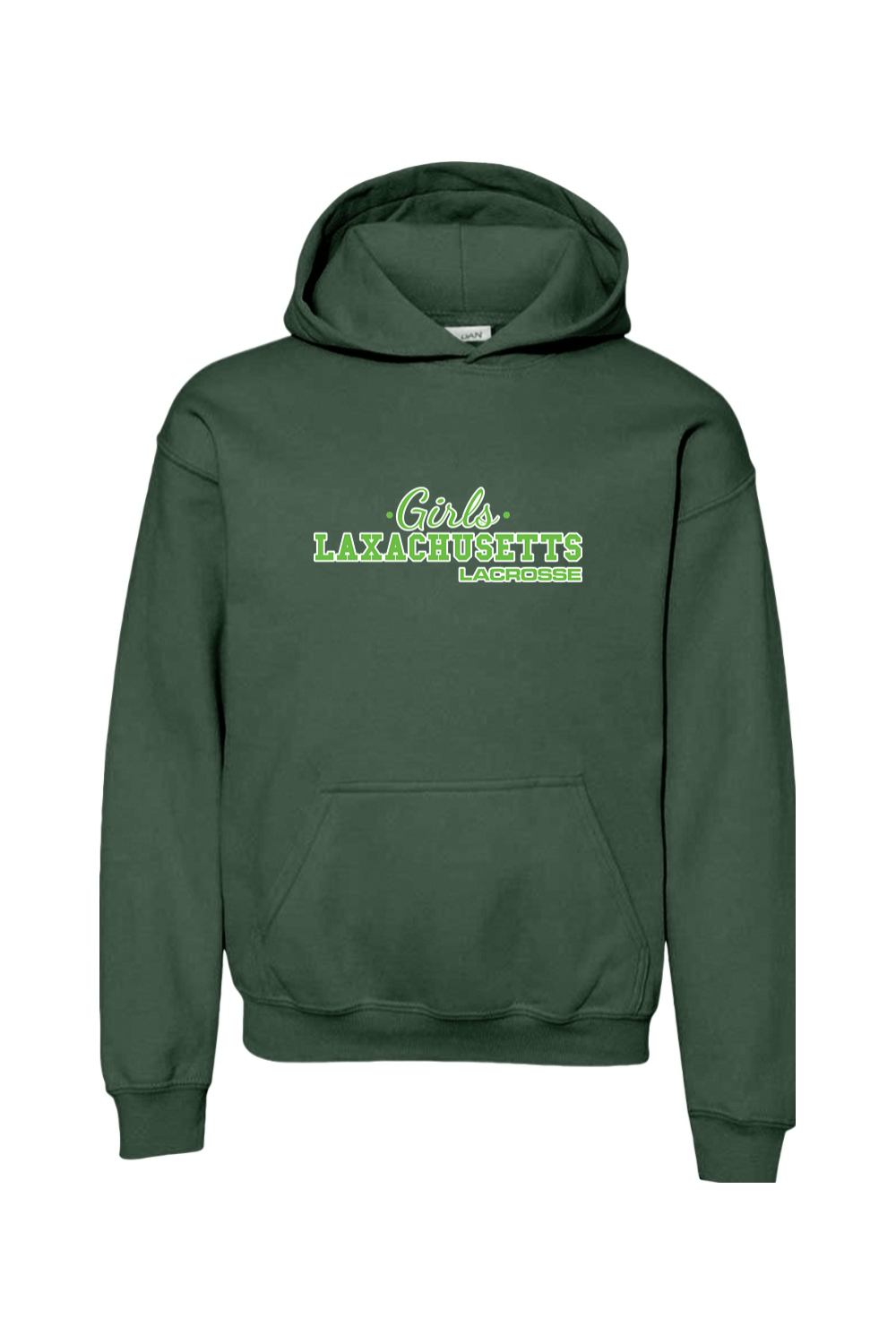 Laxachusetts Lacrosse Youth Hoodie Signature Lacrosse
