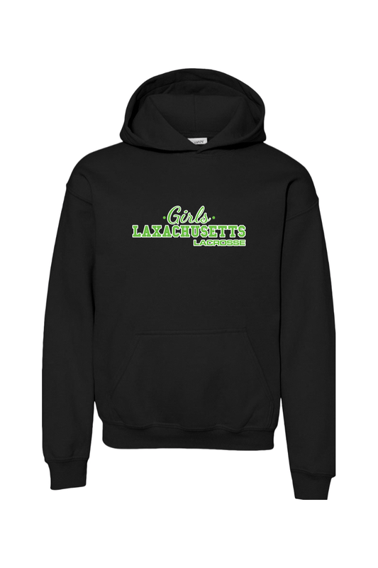 Laxachusetts Lacrosse Youth Hoodie Signature Lacrosse