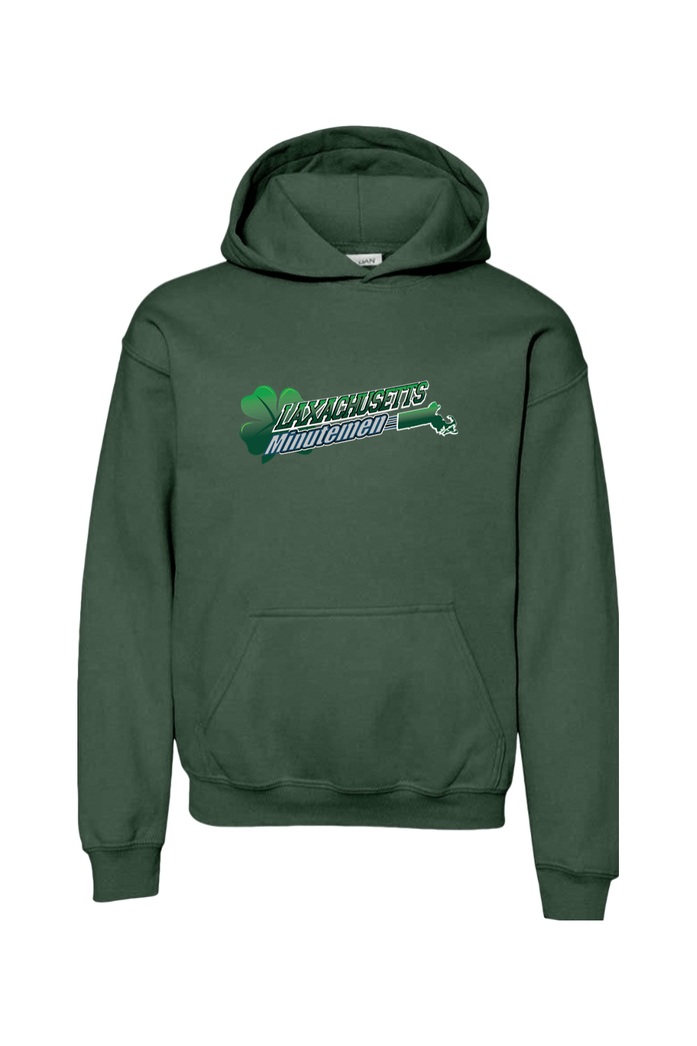 Laxachusetts Lacrosse Youth Hoodie Signature Lacrosse