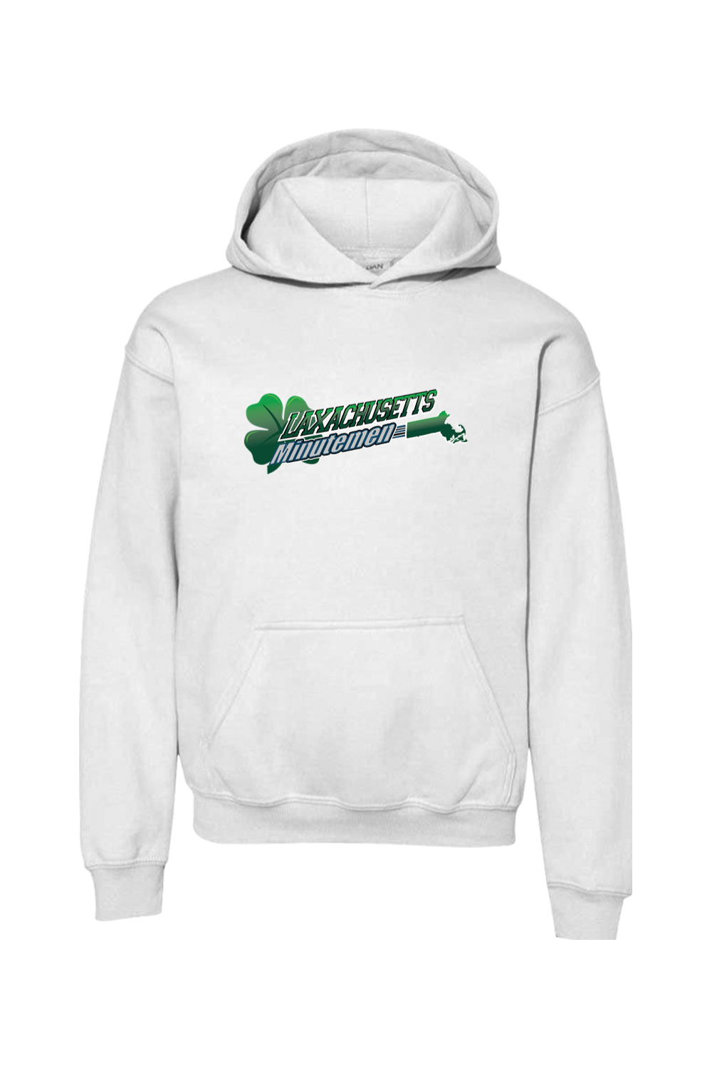 Laxachusetts Lacrosse Youth Hoodie Signature Lacrosse