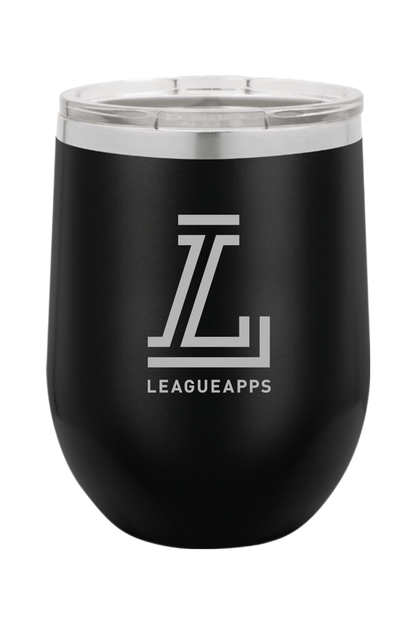 League Apps 12oz Wine Tumbler Signature Lacrosse