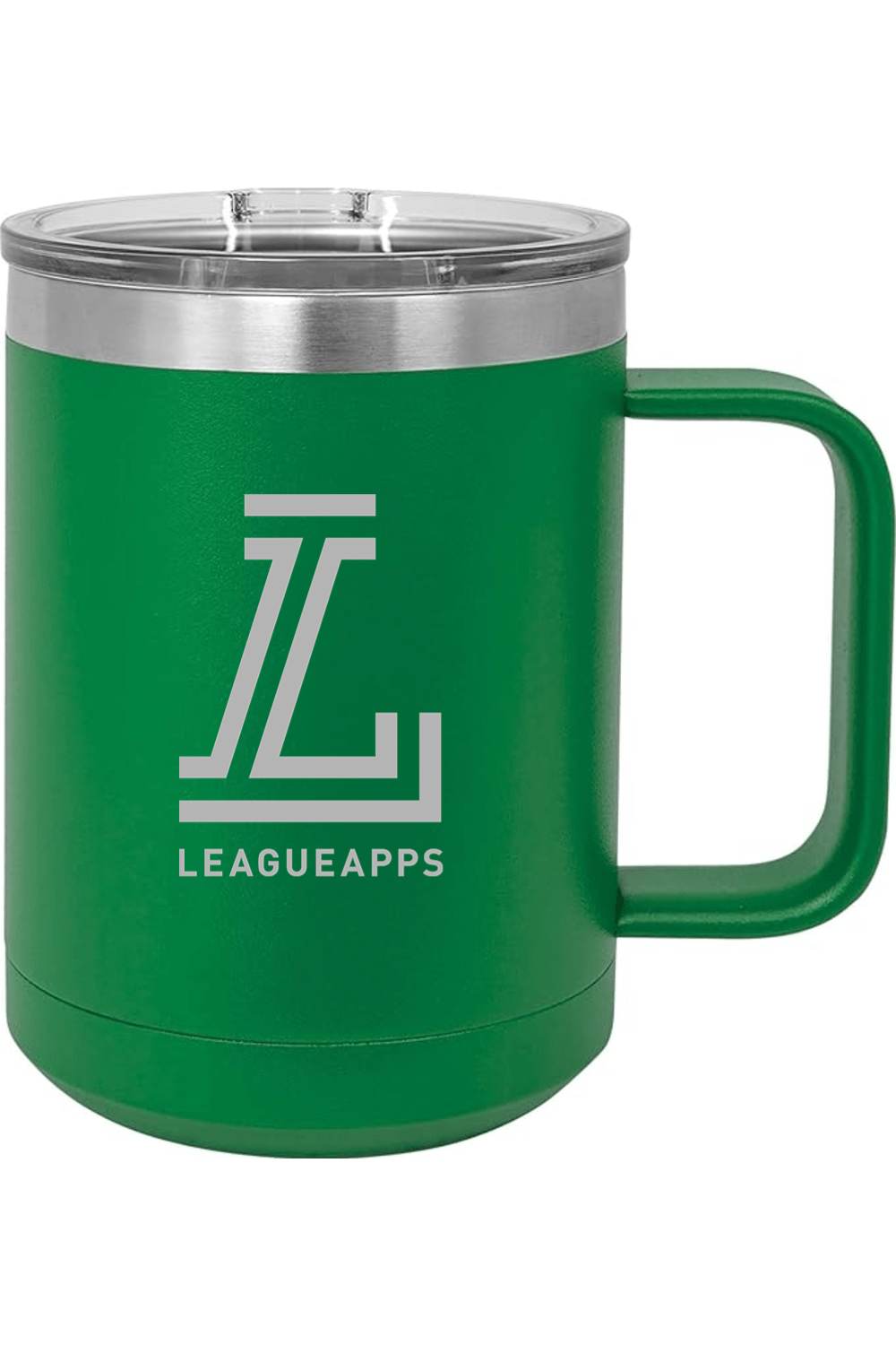 League Apps 15oz Instulated Coffee Mug Signature Lacrosse