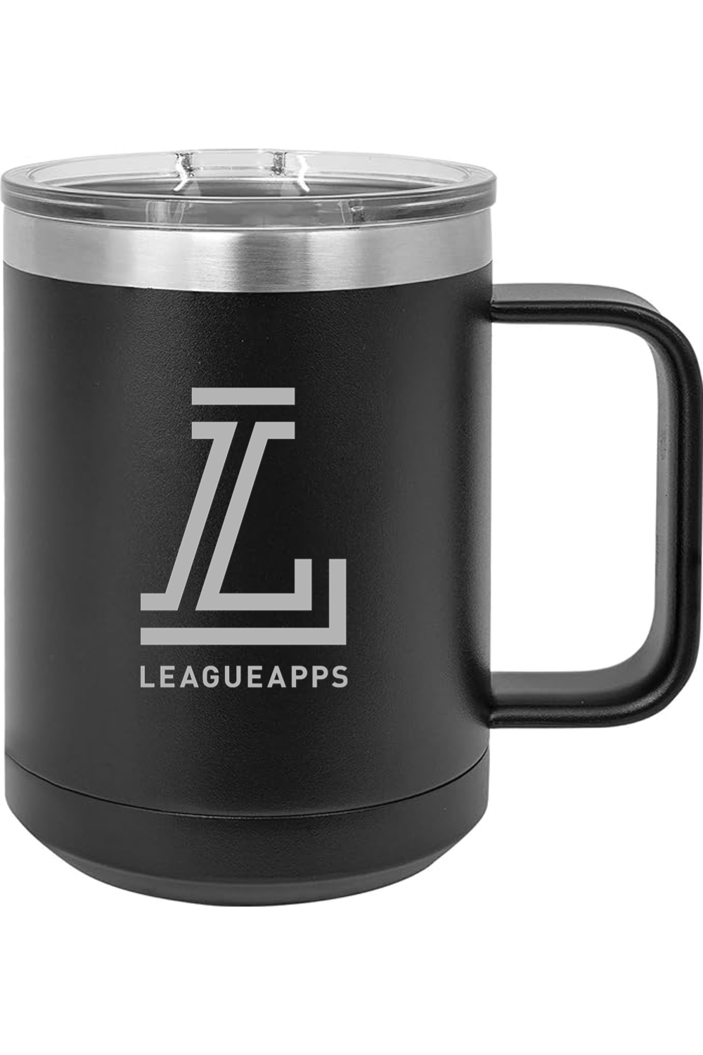 League Apps 15oz Instulated Coffee Mug Signature Lacrosse