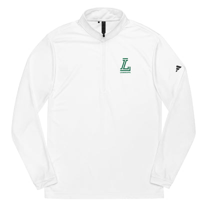 League Apps Embroidered adidas Quarter Zip Pullover Signature Lacrosse